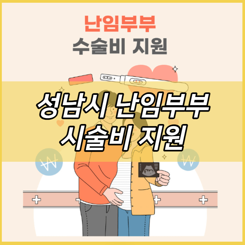 성남시 난임부부 시술비 지원