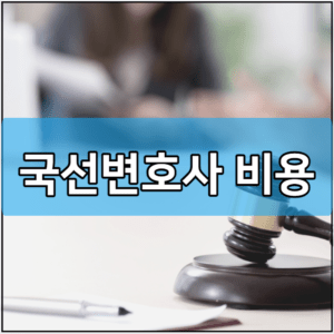 국선변호사 비용