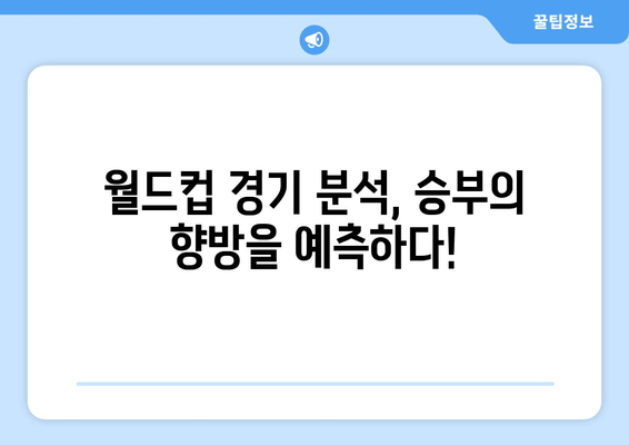 2022 카타르 월드컵, 축구 열정의 불꽃을 기대하며! | 월드컵 전망, 경기 분석, 주요 선수