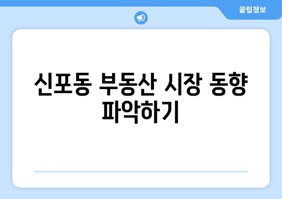 신포동 부동산 시장 동향 파악하기