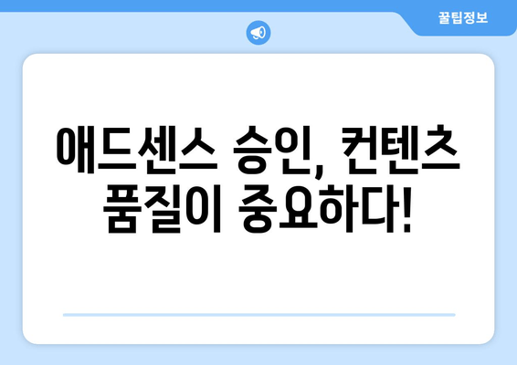 애드센스 거절, 이유부터 해결책까지! | 성공적인 승인을 위한 단계별 가이드