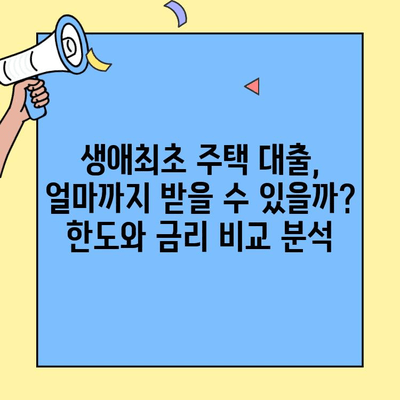 생애최초 주택 구매, 꼼꼼하게 알아보세요| 대출 조건, 한도, 금리 상세 가이드 | 주택담보대출, 부동산, 금융