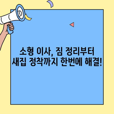 세종, 공주, 계룡 소형 이사 서비스 | 짐싸기부터 새집 정착까지 완벽 가이드 | 소형 이사, 짐 정리, 이사 업체 추천