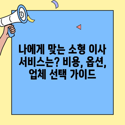 세종, 공주, 계룡 소형 이사 서비스 | 짐싸기부터 새집 정착까지 완벽 가이드 | 소형 이사, 짐 정리, 이사 업체 추천