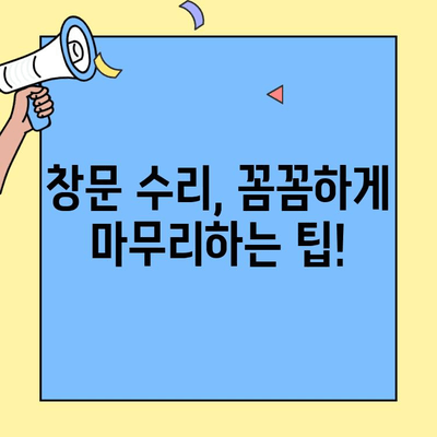 투룸 이사, 창문 수리 걱정 끝! | 투룸 이사, 창문 수리 가이드, DIY 팁