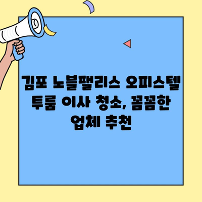 김포 노블팰리스 오피스텔 투룸 이사 청소 비용| 가격 비교 & 추천 업체 | 이사 청소, 입주 청소, 견적, 비용