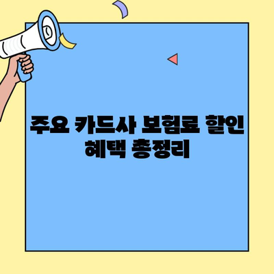 생명보험 & 손해보험료 신용카드 결제 꿀팁| 할인 혜택 & 카드 추천 가이드 | 보험료 할인, 신용카드 결제, 보험 팁