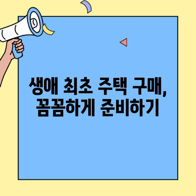 저금리 생애최초주택자금대출로 내집 마련, 성공적인 재정 설계 전략 | 주택 구매 가이드, 대출 조건, 금리 비교, 재무 계획