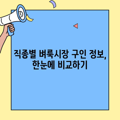 벼룩시장 구인구직 정보, 이렇게 손쉽게 찾아보세요! | 지역별 정보, 카테고리별 검색, 꿀팁