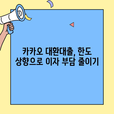 카카오 대환대출 한도 업그레이드! 나에게 맞는 재테크 전략 찾기 | 대환대출, 한도 상향, 재테크 팁