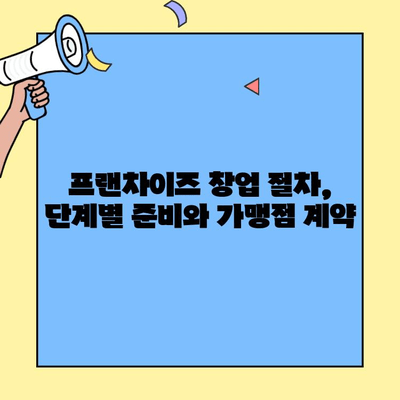 프랜차이즈 창업 고민 해결| 장점, 단점, 비용, 절차 완벽 분석 | 성공 전략, 사업 계획, 투자, 가맹점 계약