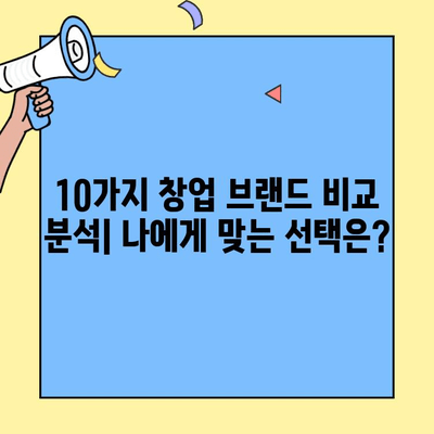 저렴한 창업, 꿈꿔왔다면? 핫한 창업 브랜드 10가지 소개 | 소자본 창업, 프랜차이즈, 사업 아이템