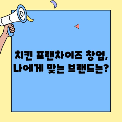 치킨 프랜차이즈 창업 성공 가이드| 비용, 매출, 그리고 누구나 홀딱 반한 닭 | 프랜차이즈, 창업, 비용 분석, 매출 예측, 성공 전략