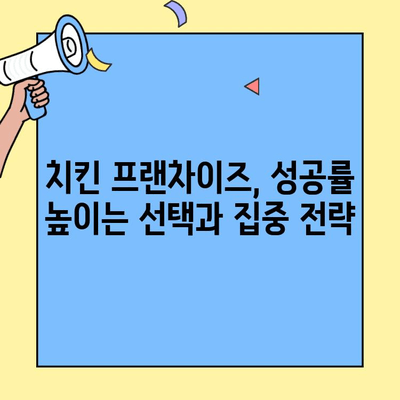 치킨 프랜차이즈 창업, 비용과 매출은 얼마나? 성공 전략 & 주의 사항 | 프랜차이즈, 창업, 비용 분석, 성공률, 매출 예측, 주의점