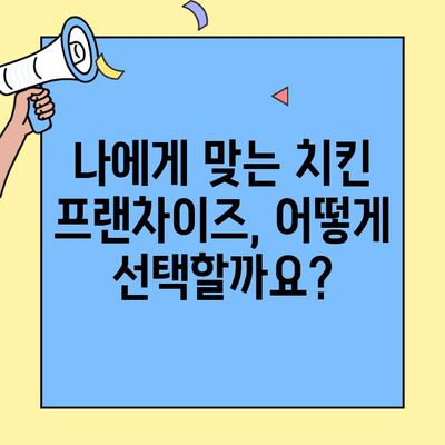 치킨 프랜차이즈 창업 성공 가이드| 비용, 수익 분석부터 창업 절차까지 | 치킨 프랜차이즈, 창업, 비용, 수익, 성공 전략