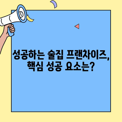 술집 프랜차이즈 창업 성공 전략| 비용 대비 수익률 분석 및  핵심 성공 요소 |  창업 비용, 수익률, 성공 사례, 프랜차이즈 분석