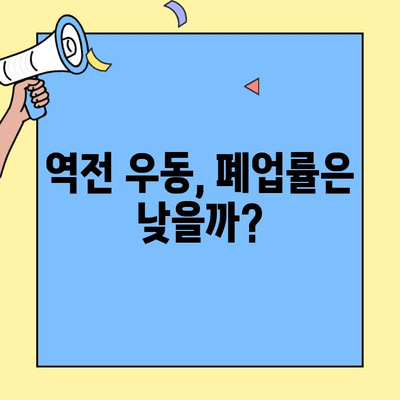 역전 우동 창업, 성공 가능성은? | 비용, 매출, 폐업률 현황 분석 및 성공 전략