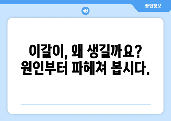 구로 근처 치과, 심한 이갈이 해결 팁| 이갈이 원인부터 치료까지 | 구로, 치과, 이갈이, 치료, 팁, 정보