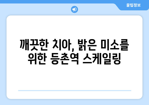 등촌역 근처 통증 없는 스케일링, 이제 걱정하지 마세요! | 치과 추천, 꼼꼼한 진료, 숙련된 의료진